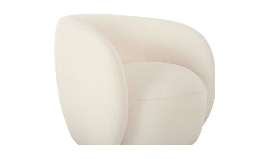 Rae Outdoor Accent Chair Cream - SwayLiving