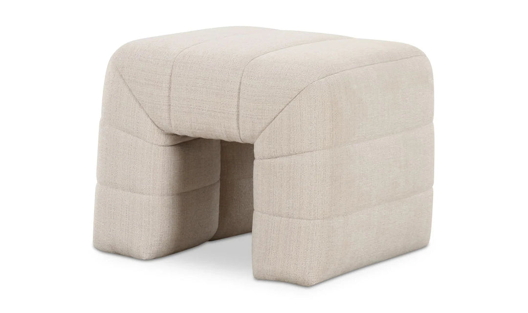 Verity Stool Oatmeal - SwayLiving