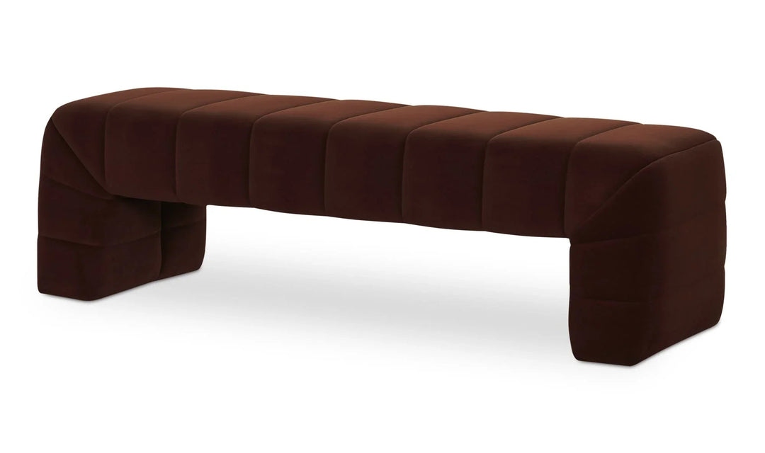 Verity Bench Warm Brown - SwayLiving