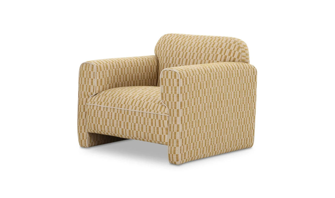 Leo Accent Chair Chartreuse - SwayLiving