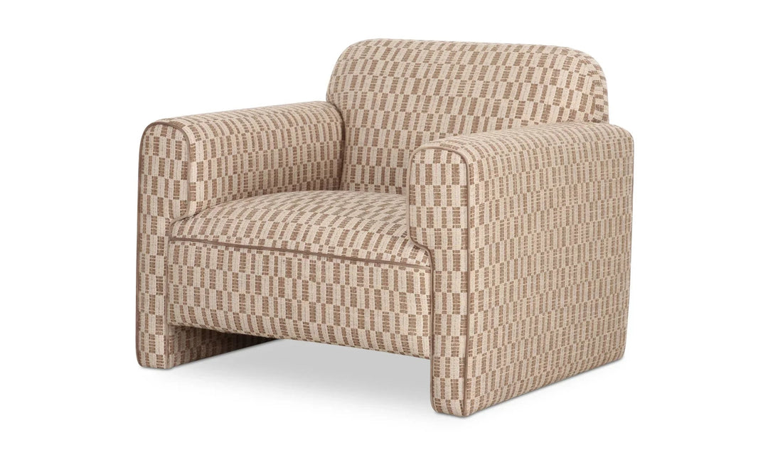 Leo Accent Chair Taupe - SwayLiving