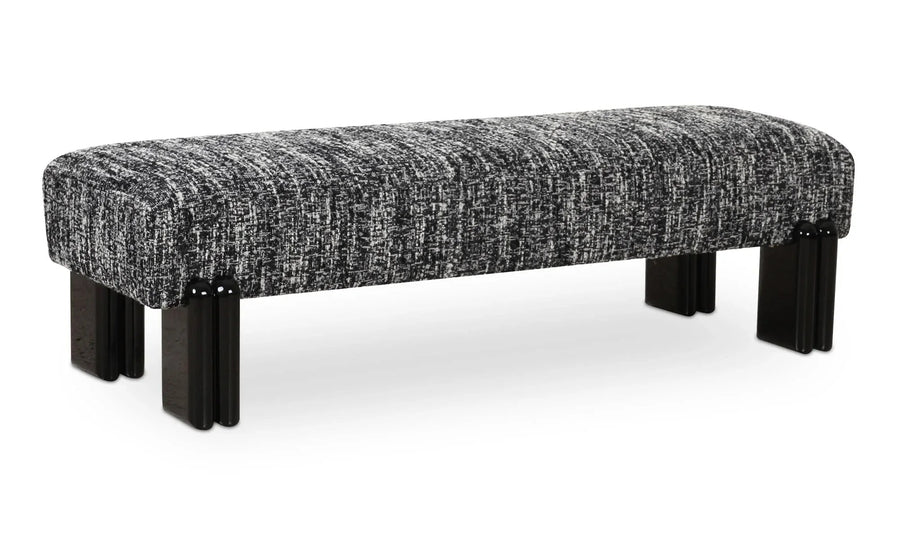 Priya Bench Black - SwayLiving