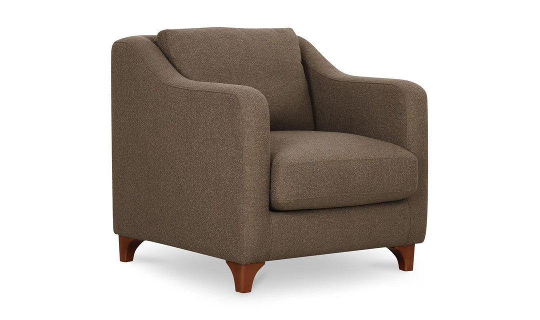 Hewitt Accent Chair Warm Grey - SwayLiving