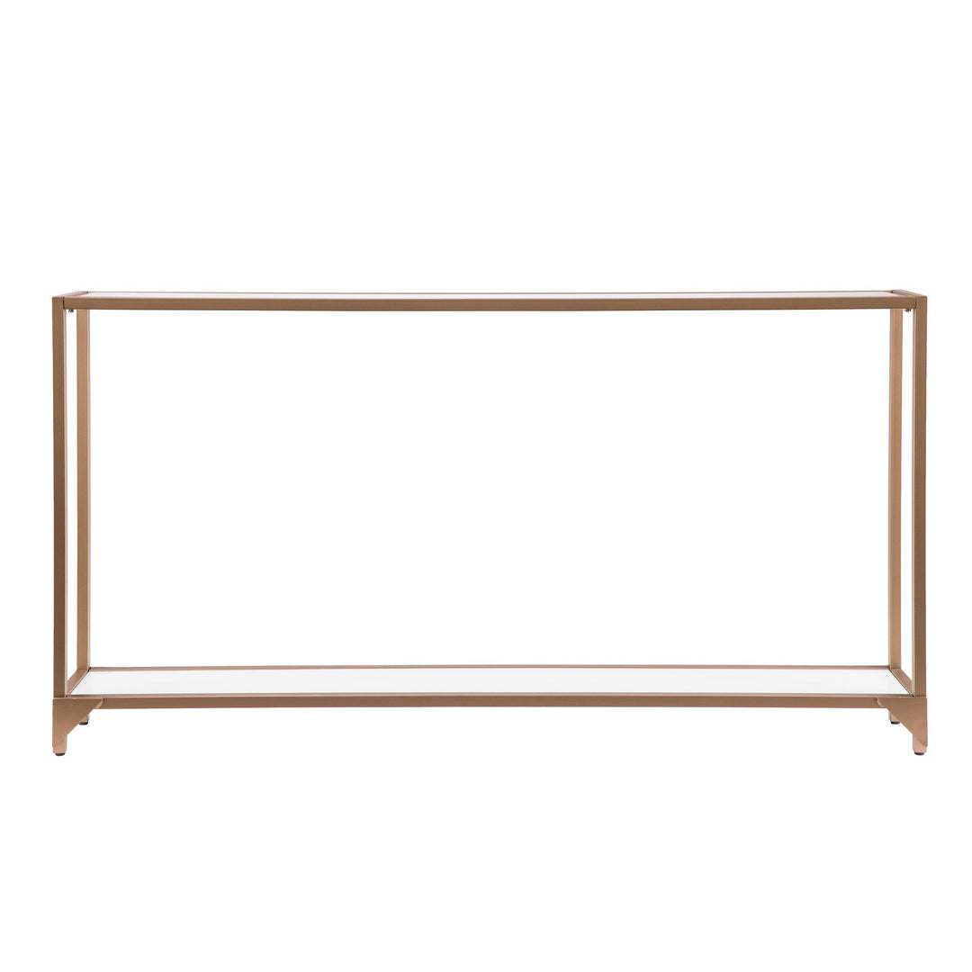 SwayLiving Bergen Narrow Console Table - Gold CONSOLE TABLES