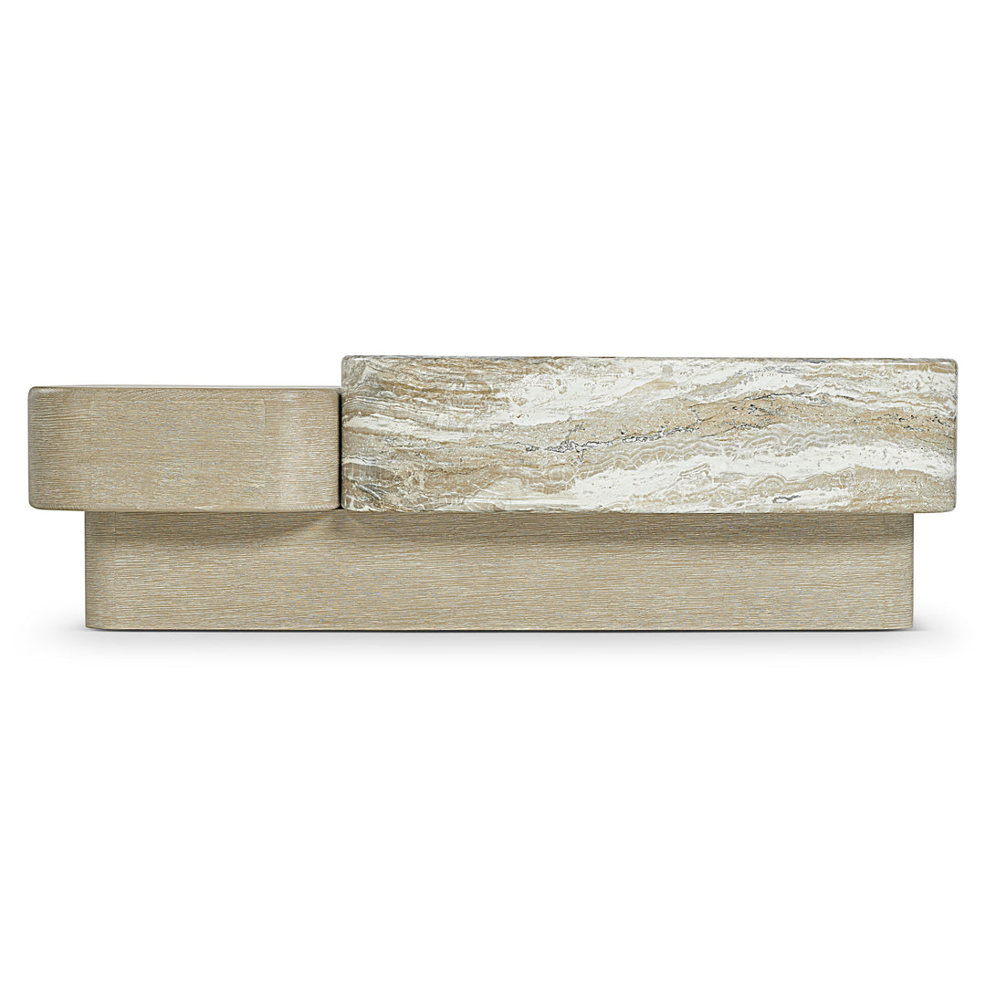 Arcadia Faux Stone Cocktail Table