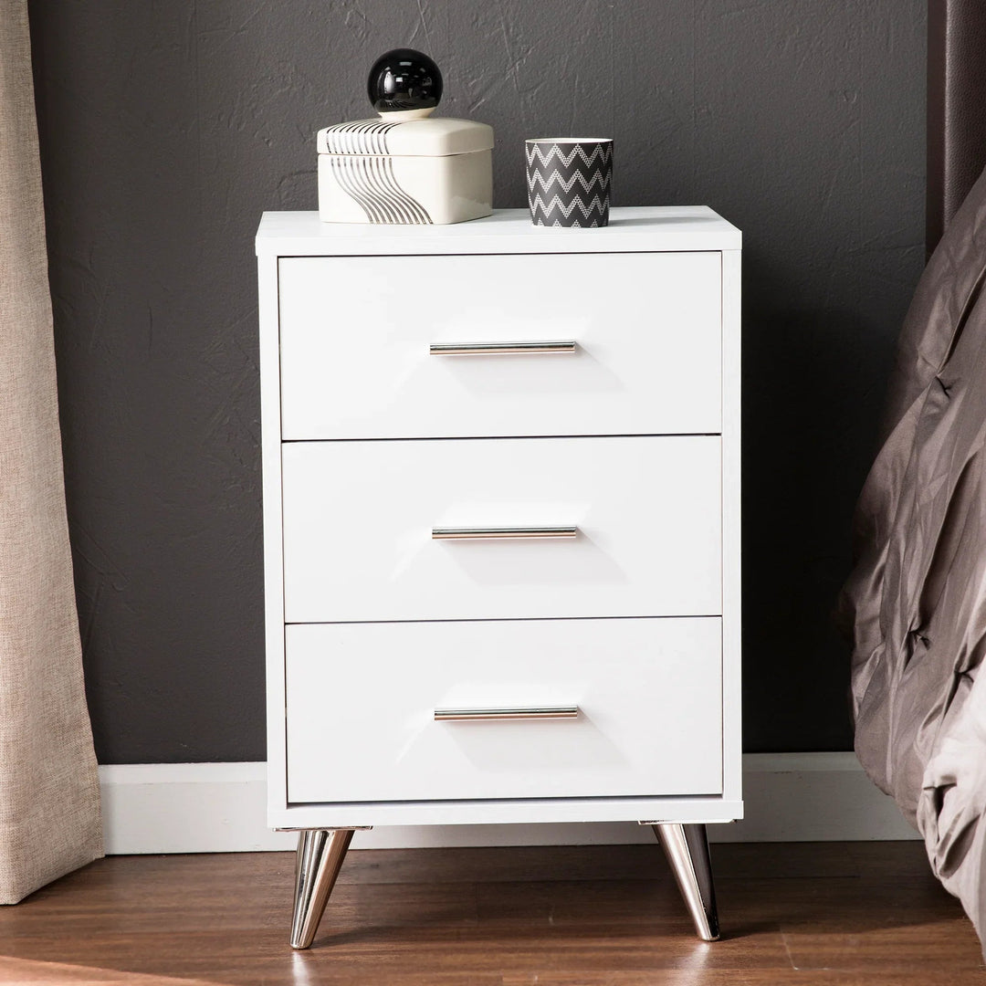 SwayLiving Owen Midcentury Modern Storage Nightstand NIGHTSTANDS
