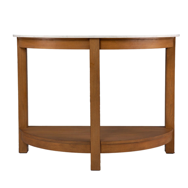 SwayLiving Chandlen Demilune Console Table CONSOLE TABLES