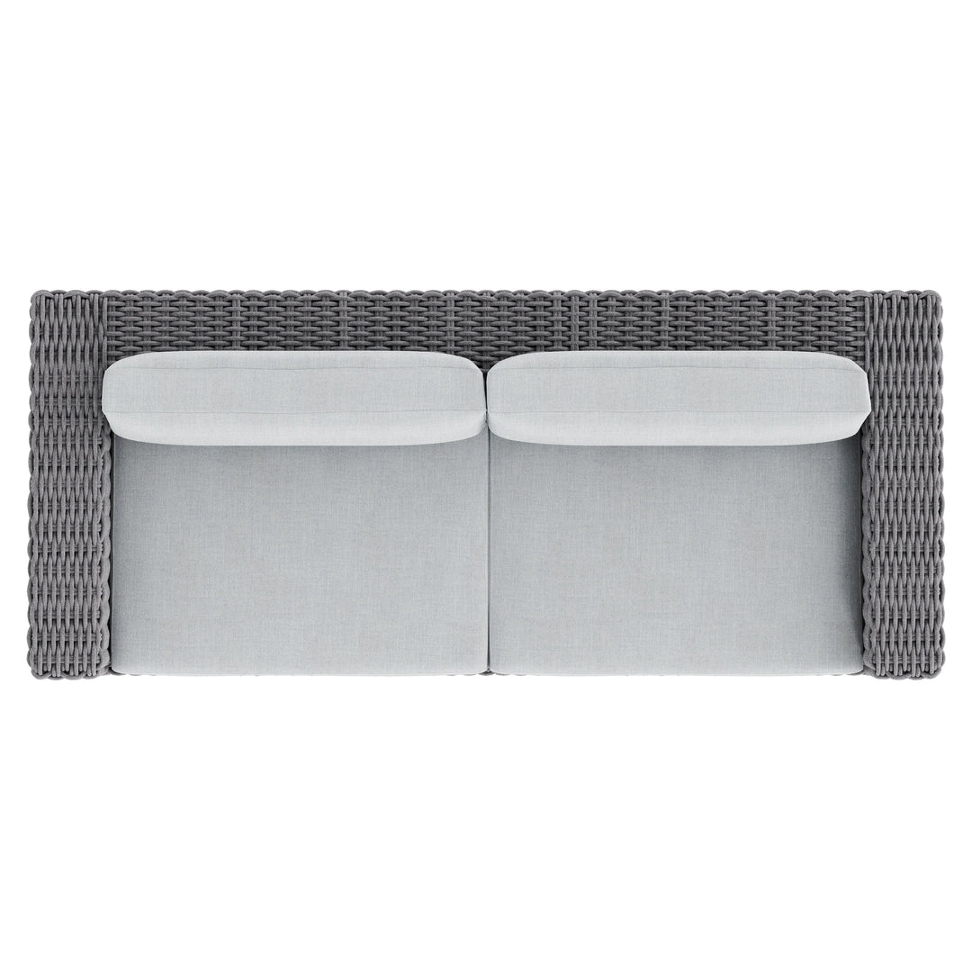 Capri Blue Outdoor Sofa