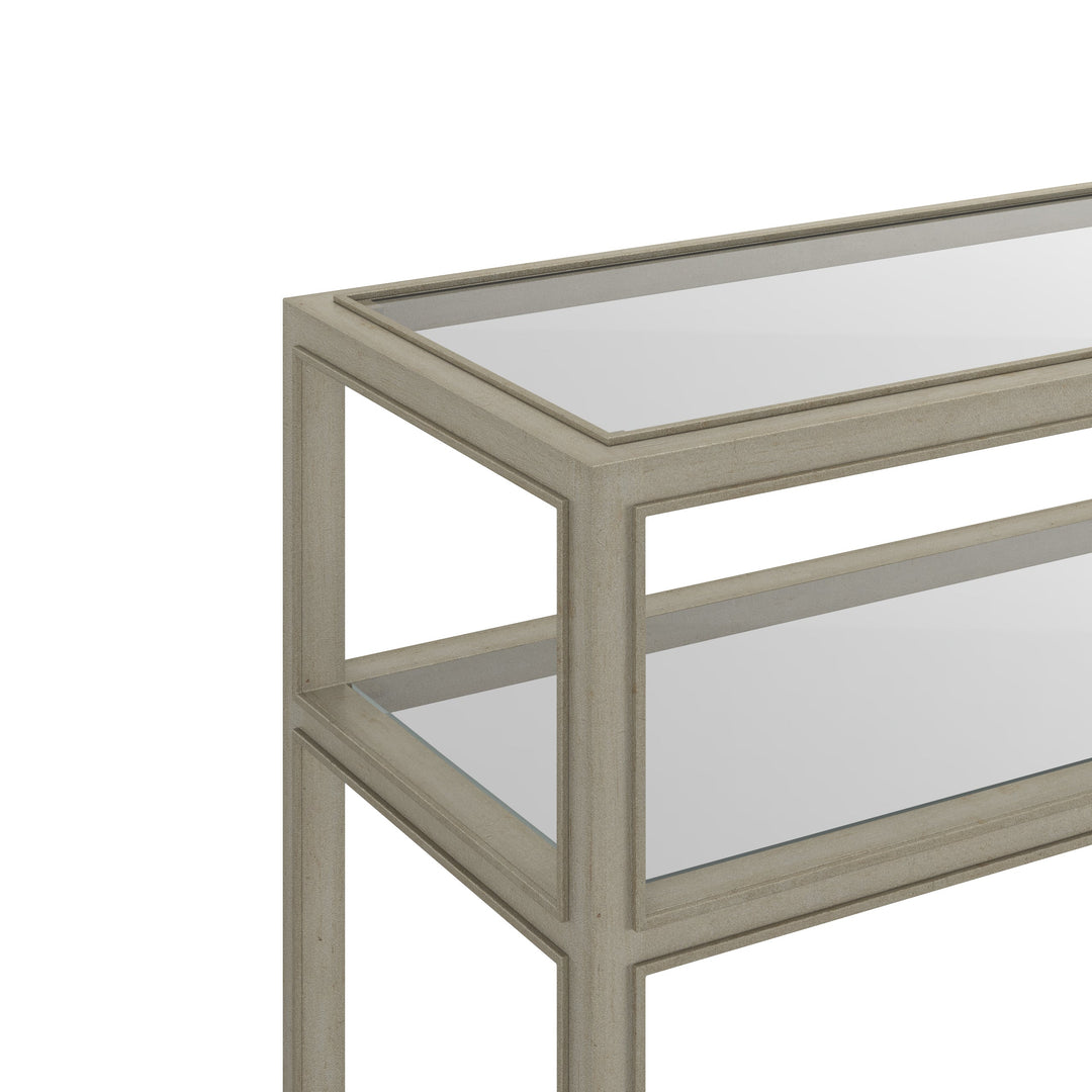 Glaze Console Table-Bezel