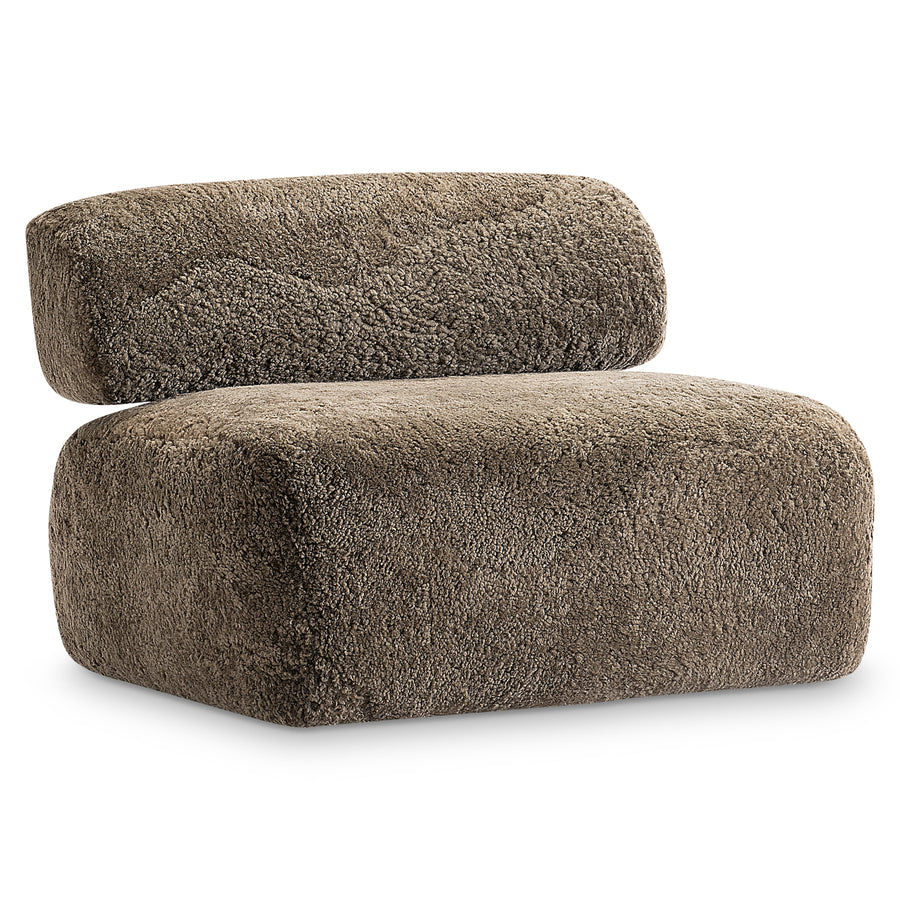 Paley Shearling Swivel Chair