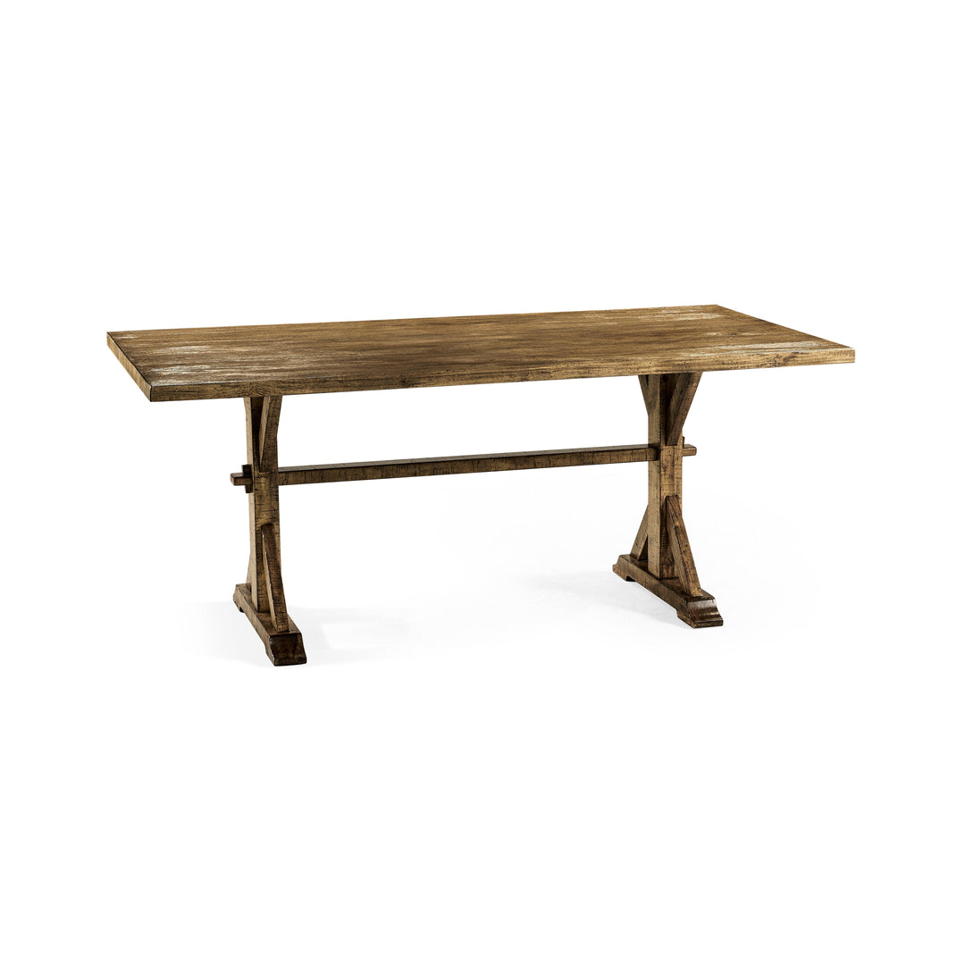 SwayLiving Casual Accents Medium Driftwood Dining Table 72" DINING TABLES