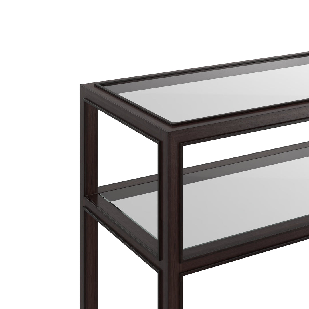 Glaze Console Table-Cola