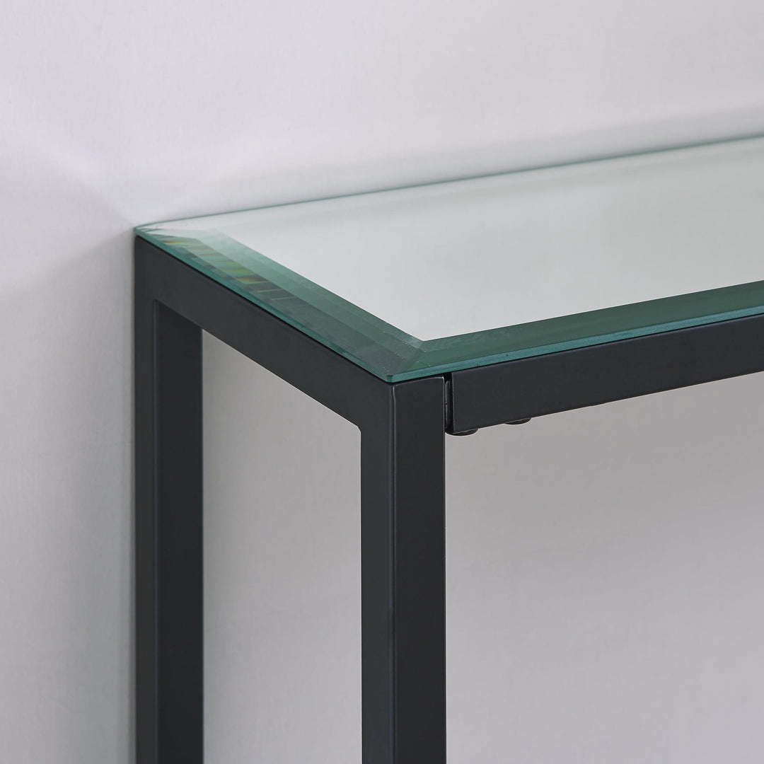 SwayLiving Darrin Mini Console Table - Black CONSOLE TABLES