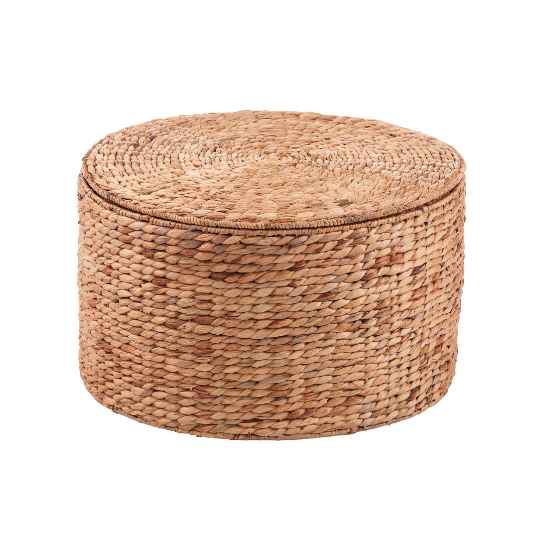 SwayLiving Satalia Round Water Hyacinth Storage Tables – 2pc Set ACCENT TABLES