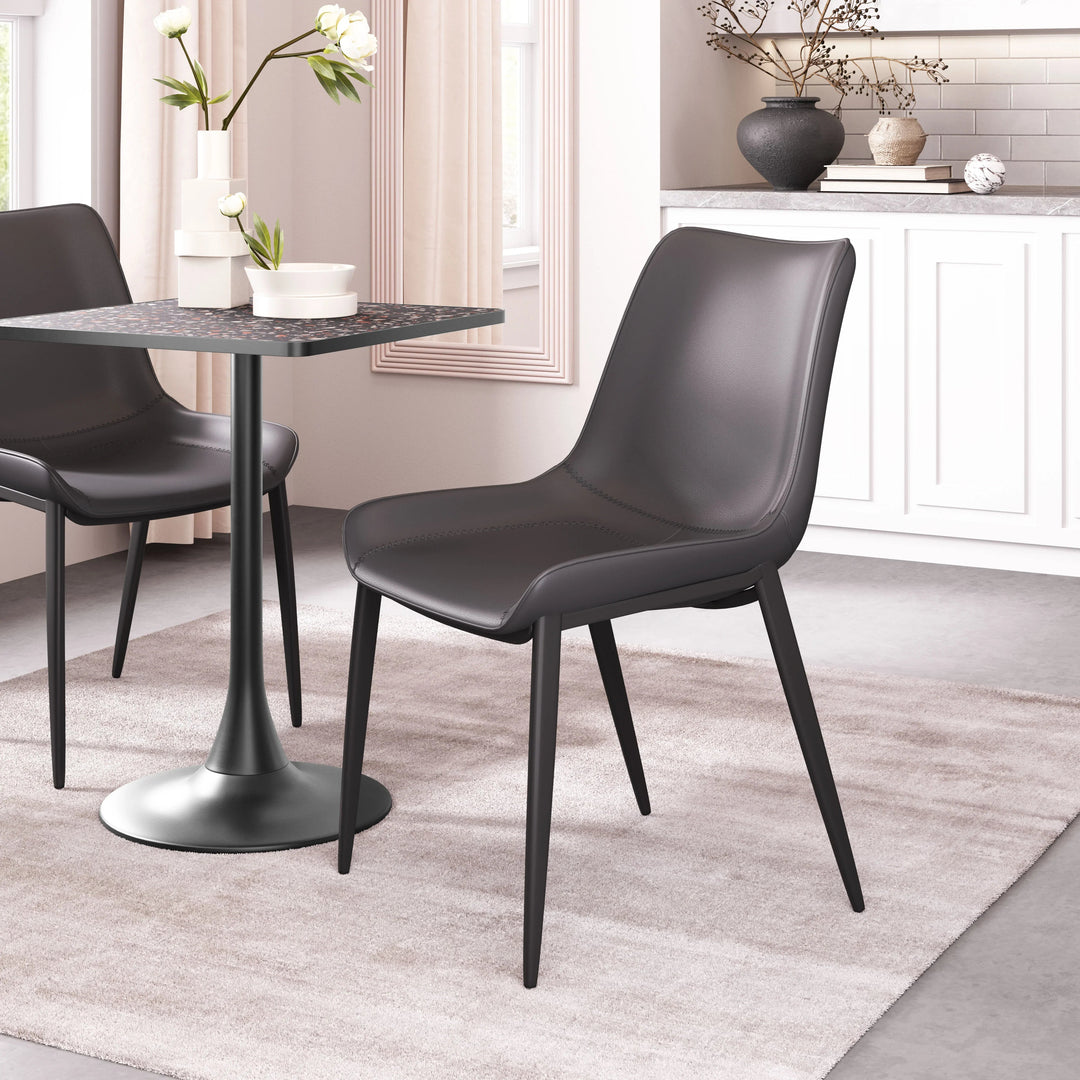 SwayLiving Magnus Dining Chair (Set of 2) Black DINING CHAIRS