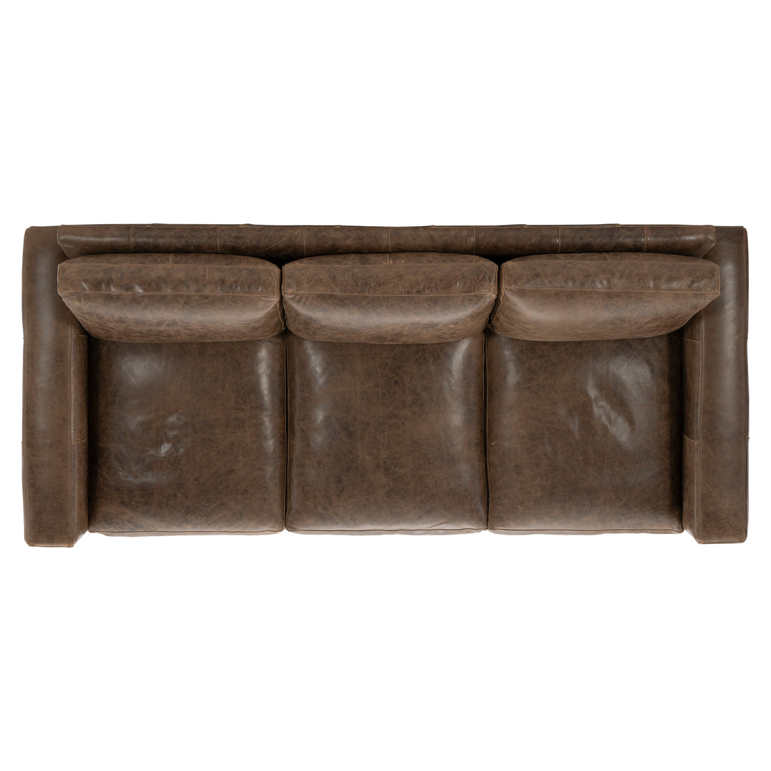 Dawkins Leather Sofa