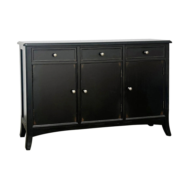SwayLiving Vincent Three-Drawer Sideboard SIDEBOARDS + CREDENZAS