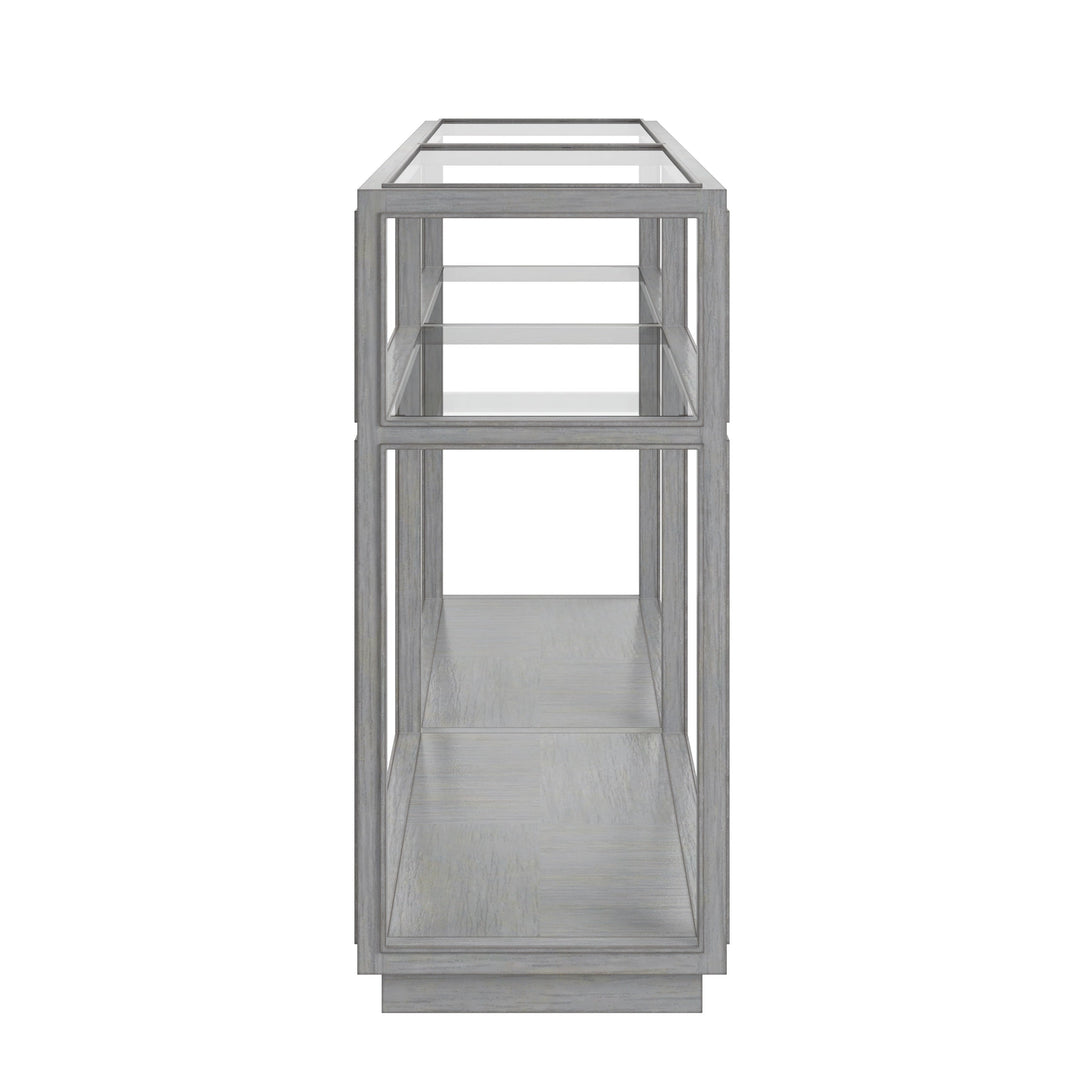 Glaze Console Table-Vintage Blue