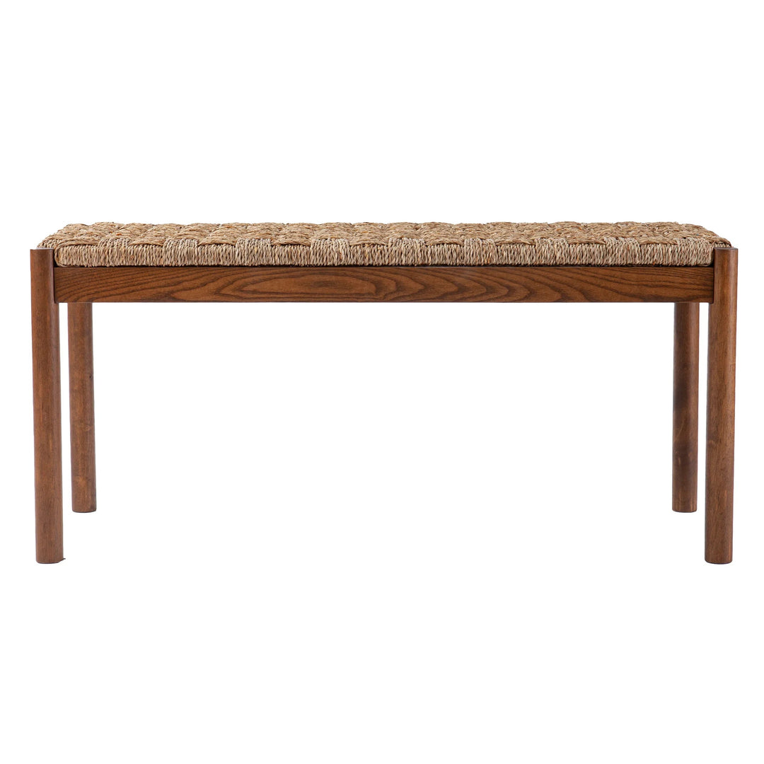 SwayLiving Scalby Natural Seagrass Bench BENCHES