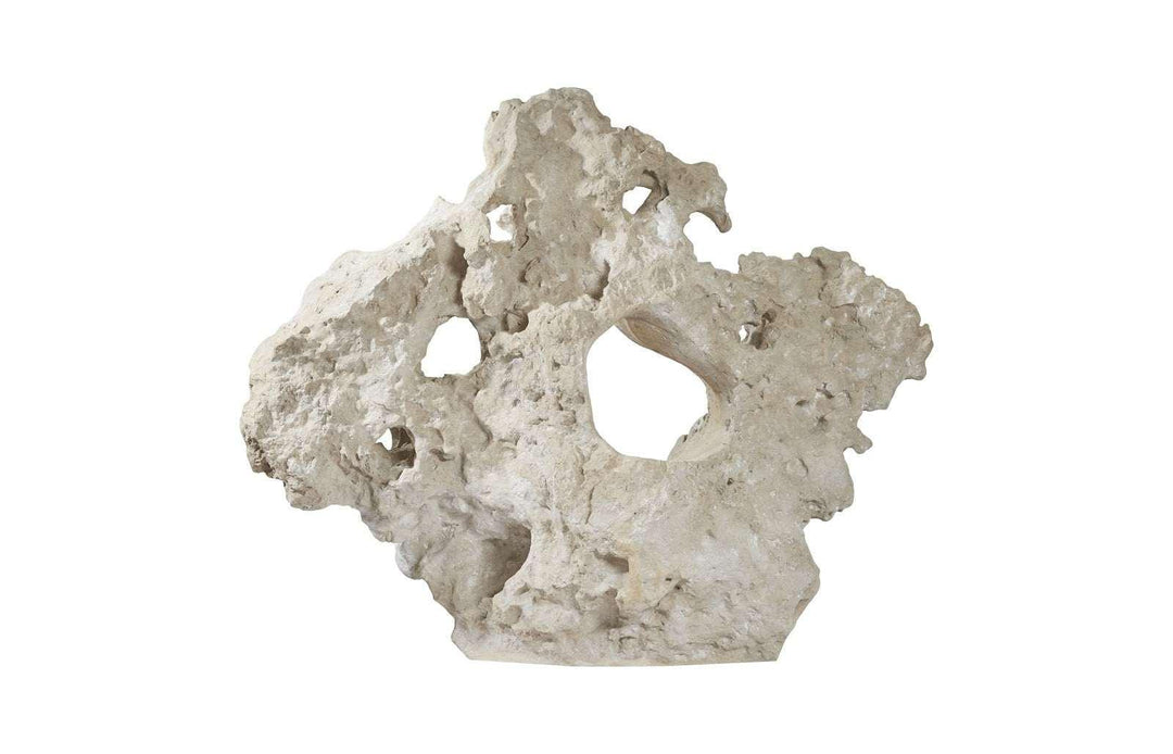 SwayLiving Colossal Cast Stone Sculpture with Seat, Roman Stone DECORATIVE OBJECTS
