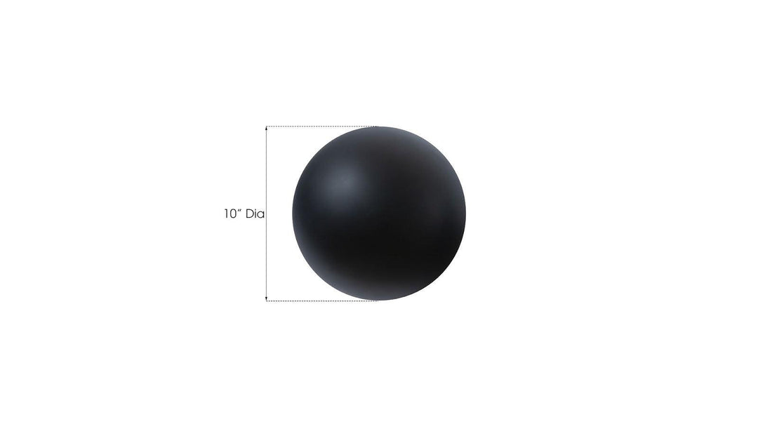 SwayLiving Ball on the Wall, Extra Small, Matte Black WALL ACCENTS
