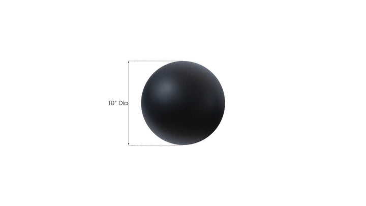 SwayLiving Ball on the Wall, Extra Small, Matte Black WALL ACCENTS