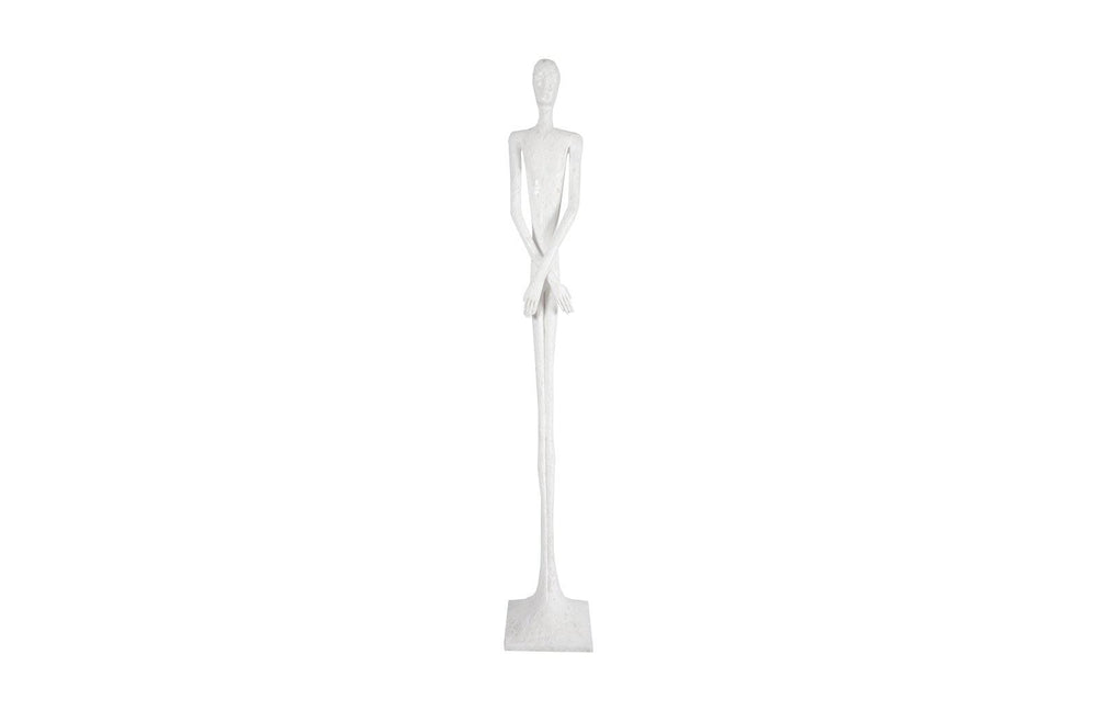 SwayLiving Lloyd Sculpture, Resin, Gel Coat White DECORATIVE OBJECTS