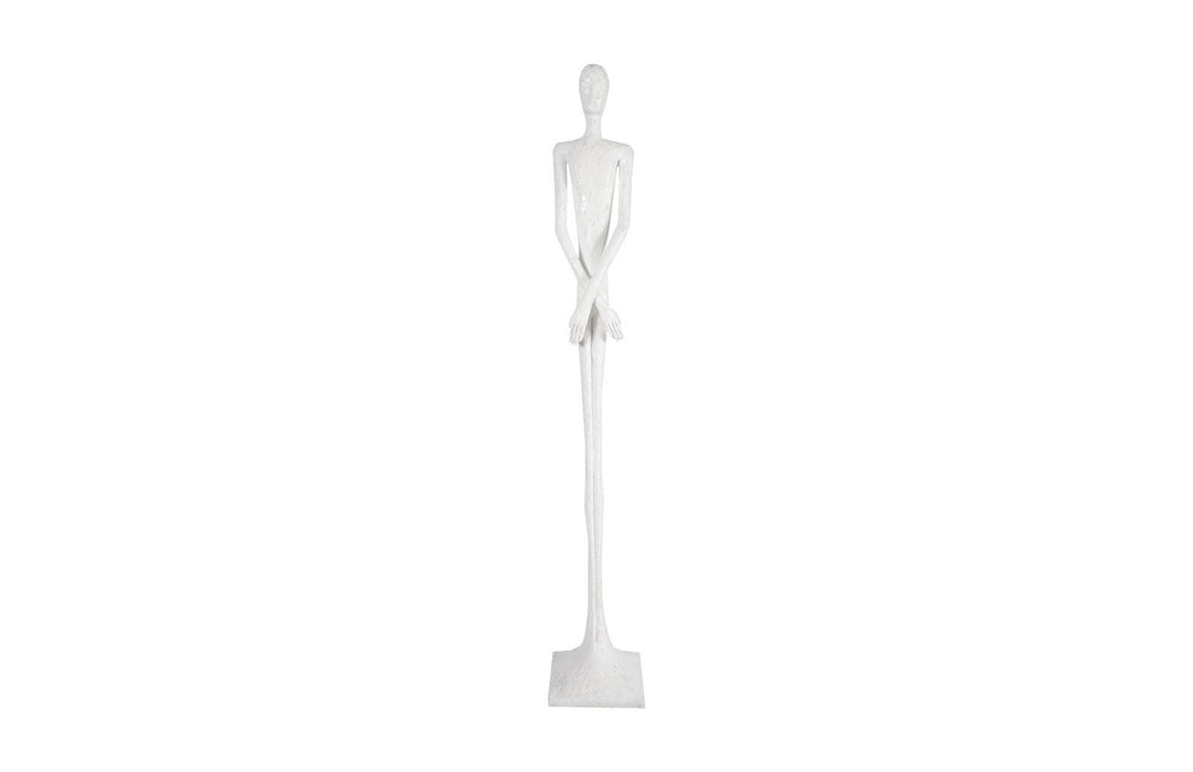 SwayLiving Lloyd Sculpture, Resin, Gel Coat White DECORATIVE OBJECTS
