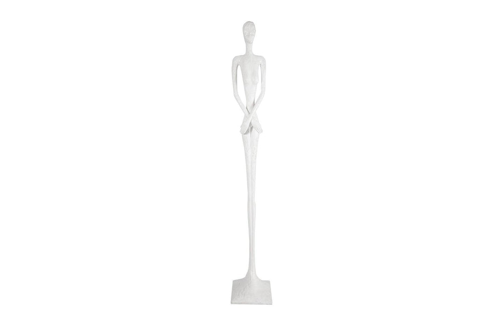 SwayLiving Lottie Sculpture, Resin, Gel Coat White DECORATIVE OBJECTS