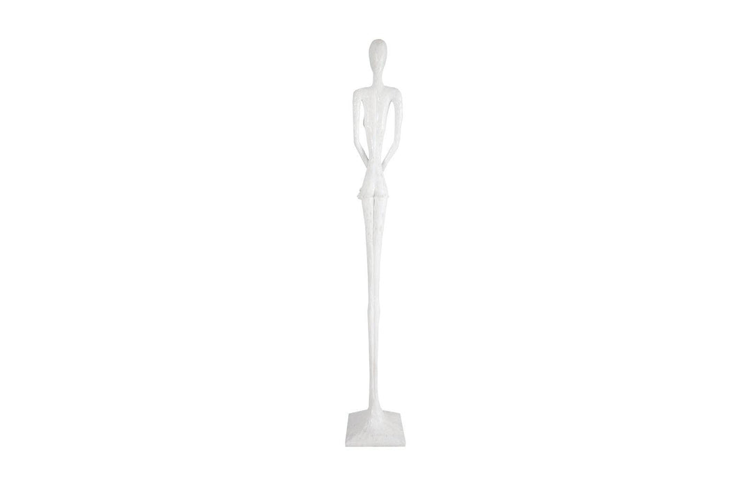 SwayLiving Lottie Sculpture, Resin, Gel Coat White DECORATIVE OBJECTS