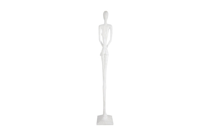 SwayLiving Lottie Sculpture, Resin, Gel Coat White DECORATIVE OBJECTS