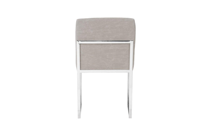 SwayLiving Frozen Dining Chair, Vintage Gray Taupe - Set of 2 DINING CHAIRS