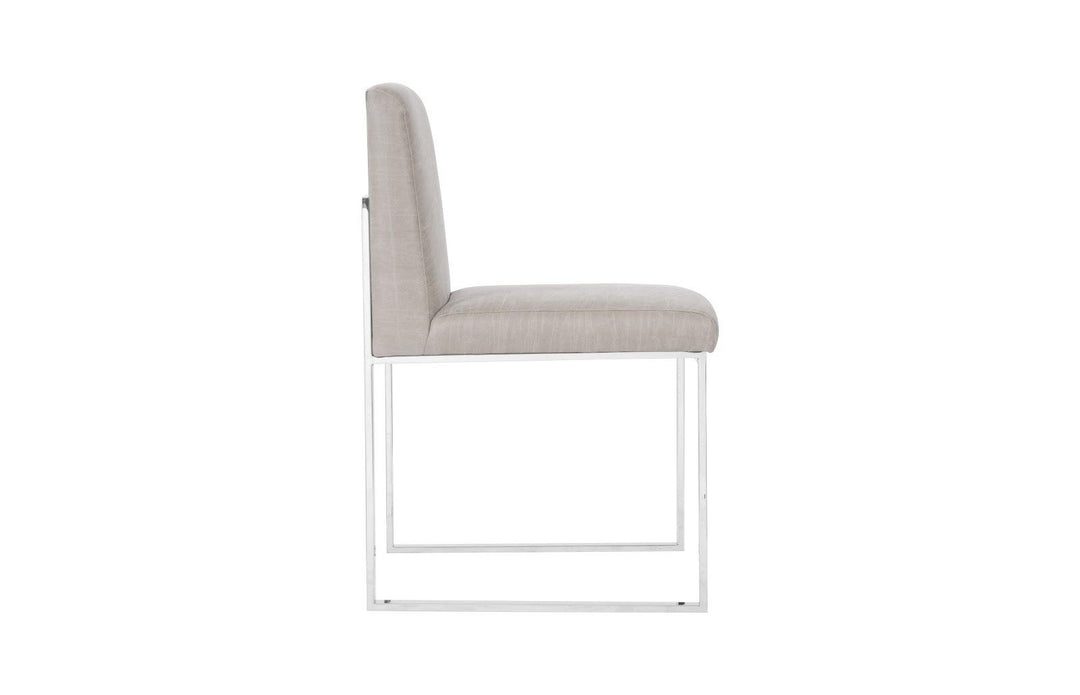 SwayLiving Frozen Dining Chair, Vintage Gray Taupe - Set of 2 DINING CHAIRS