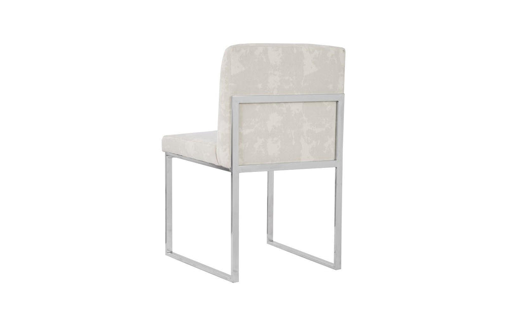 SwayLiving Frozen Dining Chair, Off White - Set of 2 DINING CHAIRS