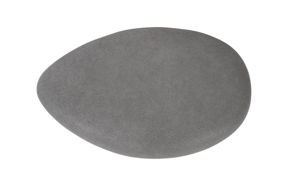 SwayLiving River Stone Coffee Table, Charcoal Stone, Small COFFEE TABLES