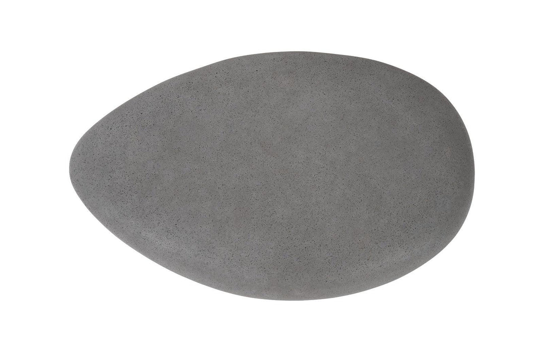 SwayLiving River Stone Coffee Table, Charcoal Stone, Small COFFEE TABLES