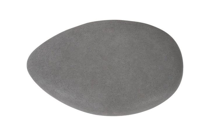 SwayLiving River Stone Coffee Table, Charcoal Stone, Small COFFEE TABLES