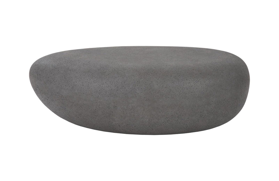 SwayLiving River Stone Coffee Table, Charcoal Stone, Small COFFEE TABLES