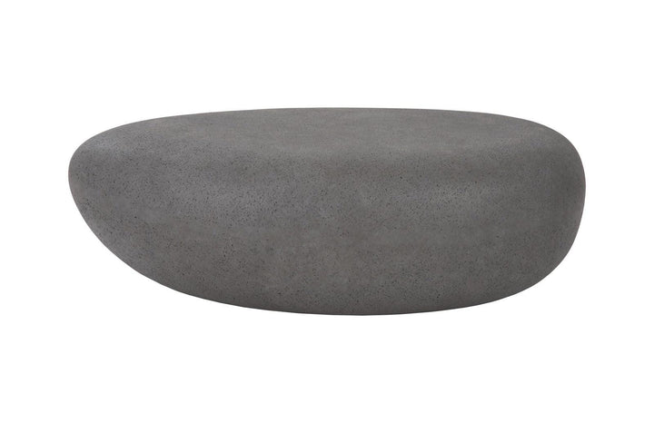 SwayLiving River Stone Coffee Table, Charcoal Stone, Small COFFEE TABLES