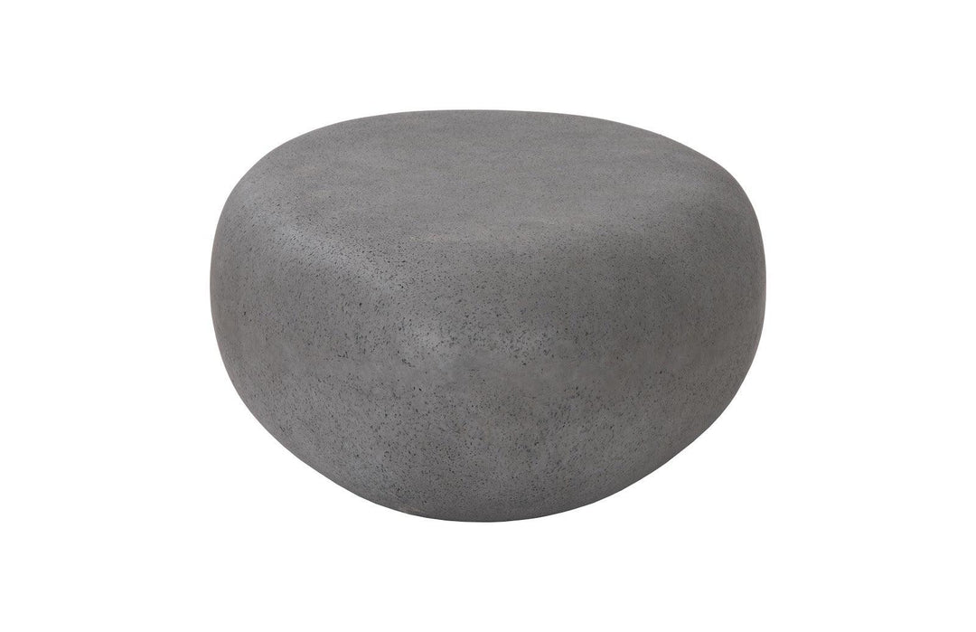 SwayLiving River Stone Coffee Table, Charcoal Stone, Small COFFEE TABLES