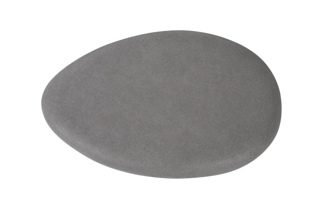 SwayLiving River Stone Coffee Table, Charcoal Stone, Large COFFEE TABLES
