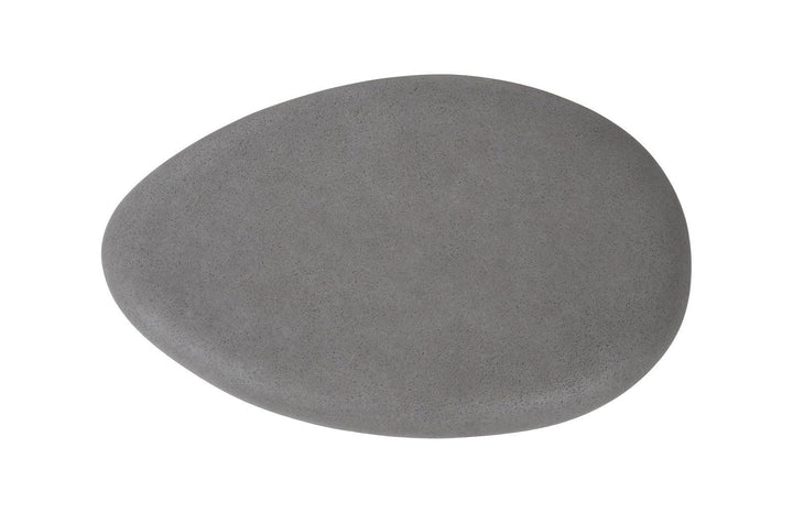 SwayLiving River Stone Coffee Table, Charcoal Stone, Large COFFEE TABLES