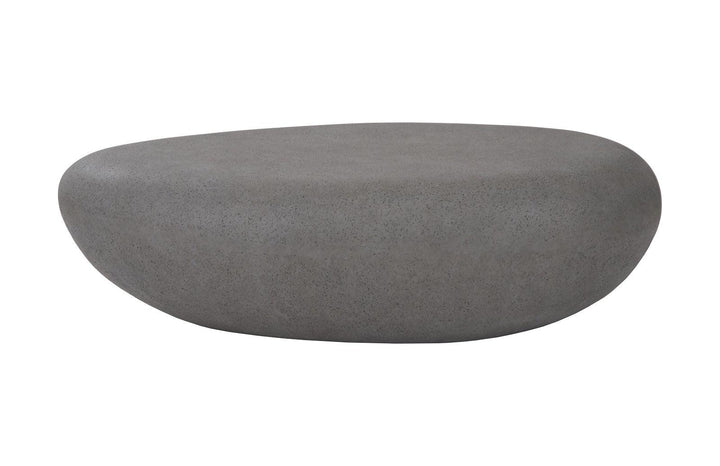 SwayLiving River Stone Coffee Table, Charcoal Stone, Large COFFEE TABLES
