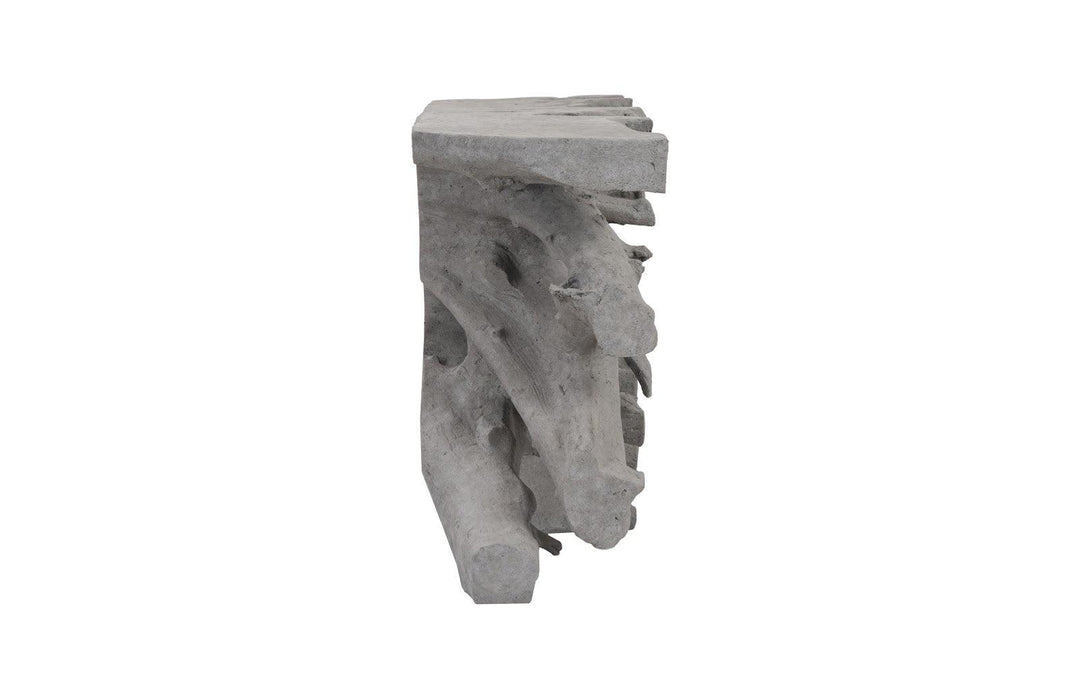 SwayLiving Cast Root Console, Charcoal Stone CONSOLE TABLES