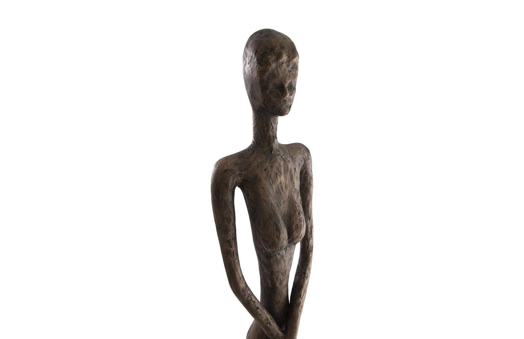 SwayLiving Lottie Sculpture, Bronze Finish, Resin DECORATIVE OBJECTS
