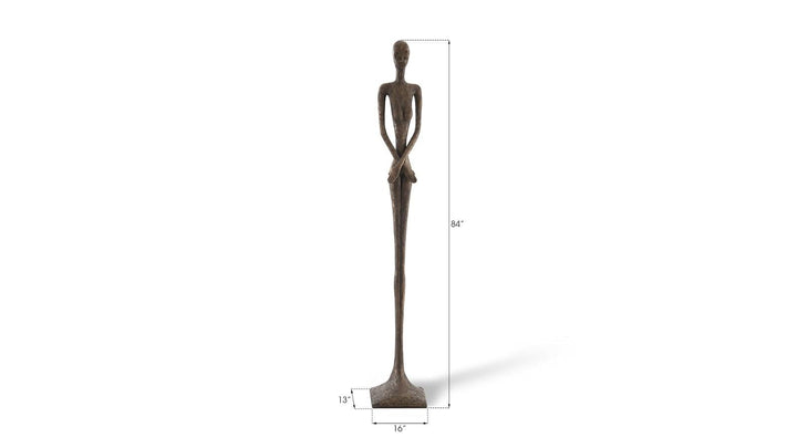SwayLiving Lottie Sculpture, Bronze Finish, Resin DECORATIVE OBJECTS