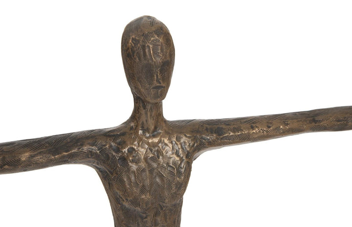 SwayLiving Ollie Sculpture, Resin, Bronze Finish DECORATIVE OBJECTS