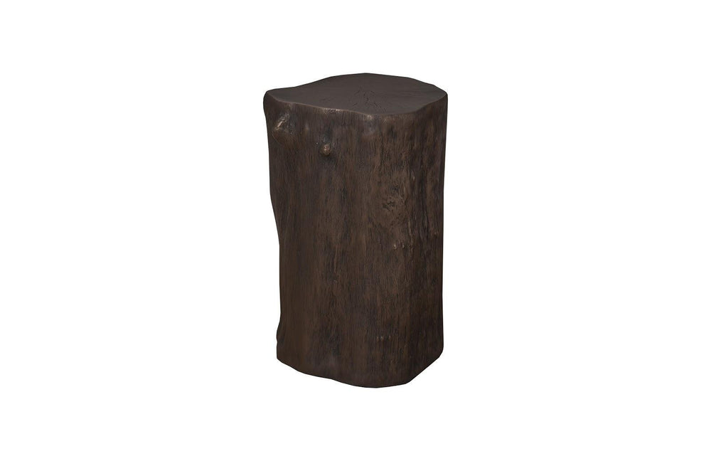 SwayLiving Log Stool, Bronze, SM OTTOMANS, POUFS, + STOOLS