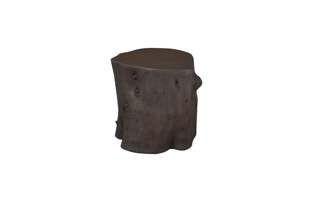 SwayLiving Log Stool, Bronze, LG OTTOMANS, POUFS, + STOOLS