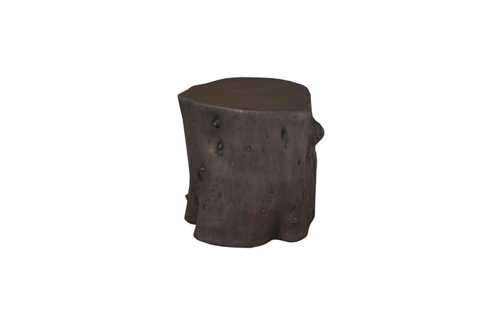 SwayLiving Log Stool, Bronze, LG OTTOMANS, POUFS, + STOOLS